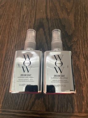 Color wow Dream Coat Supernatural Spray —mHeat Protectant Spray two 1.7 oz